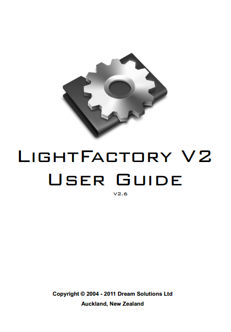 Light Factory V2 User Guide
