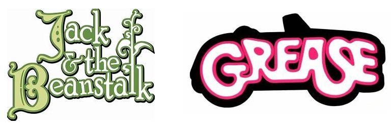 Jack & the Beanstalk and Grease Logo