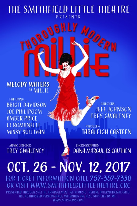 Thouroughly Modern Millie Logo